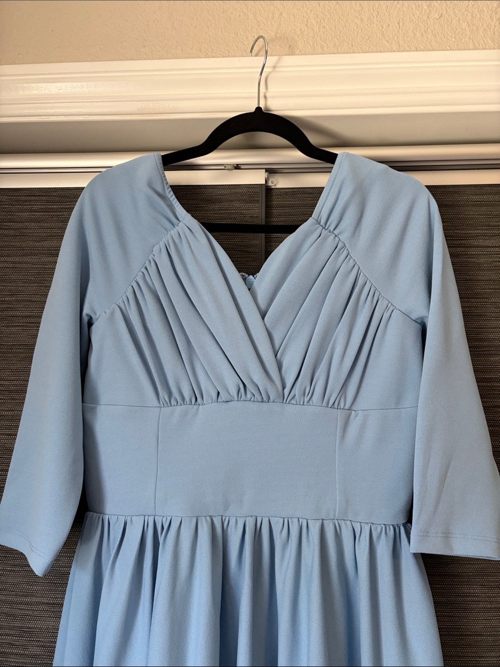 STARLET SWING DRESS IN LIGHT BLUE - VIXEN BY MICHELINE PITT - Picture 3 of 6